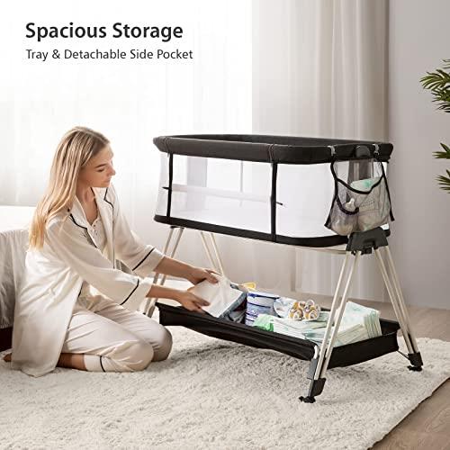 Baby Bassinet Bedside Sleeper Infant/Newborn, Height Adjustable