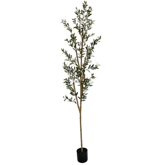 82" Artificial Olive Tree