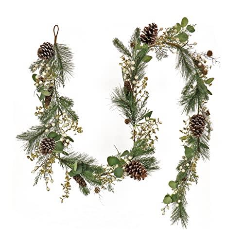 HGTV Home Collection 9' Cozy Winter Garland