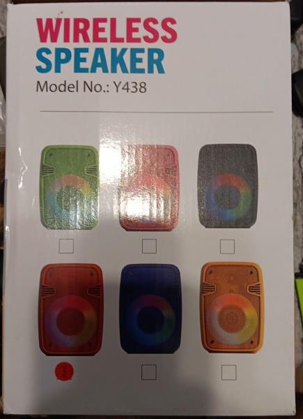 Bluetooth Speaker with LED & EQUALIZERUSB YOCO