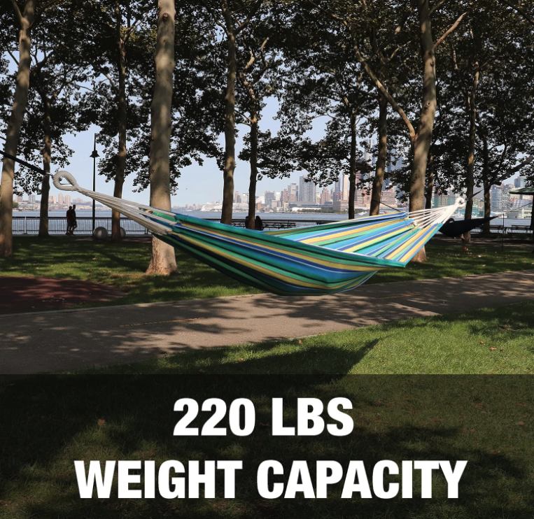 Bliss Portable Outdoor Hammock 220lb weight limit