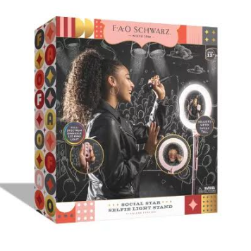 FAO Schwartz Social Star Selfie light stand