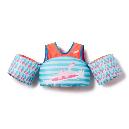 Speedo Splash Jammer Life Jacket Vest Kids Weight 33-55 Lbs - Dino