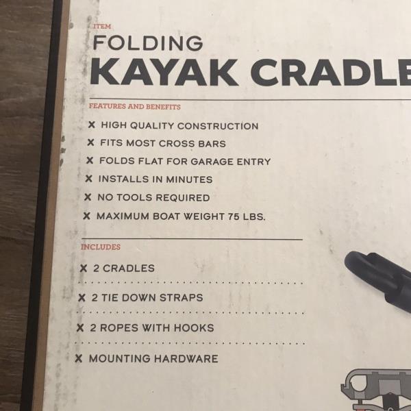Field & Stream Folding Kayak Cradle